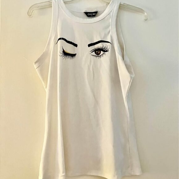 Winking Eye by CHICME Tank Top, XL - Picture 1 of 8